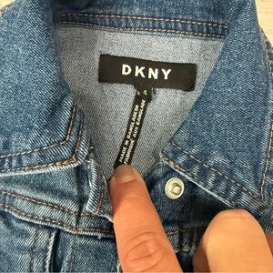 Girls 4T DKNY Classic Blue Denim Jacket